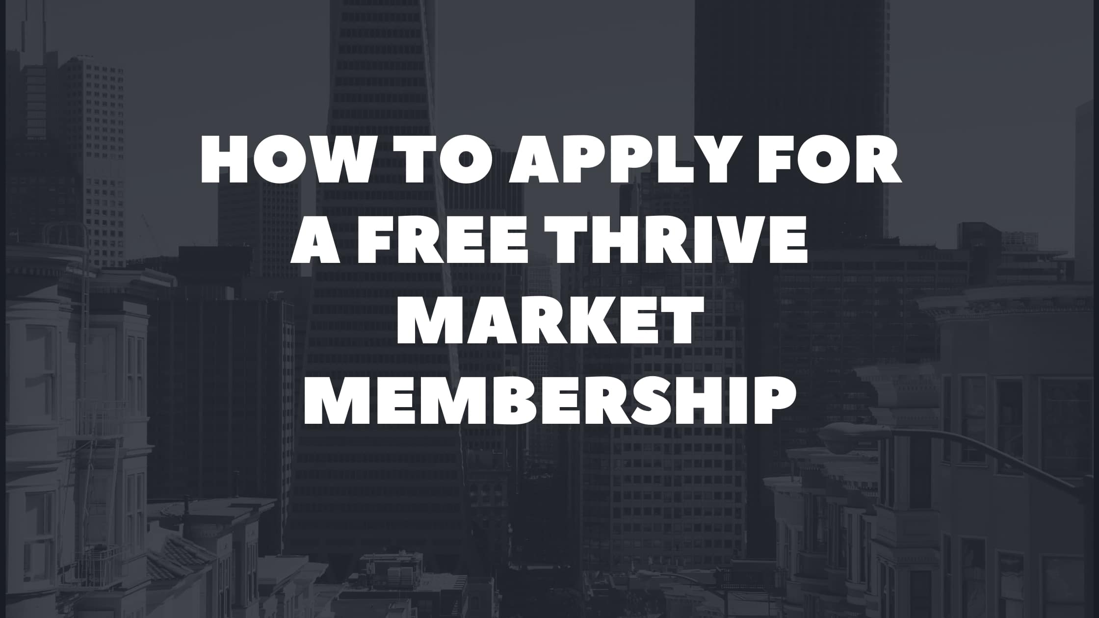thrive membership cost